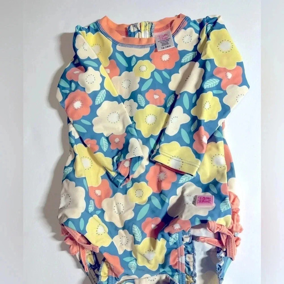 Rufflebutts one piece 50 upf size 12-18 months - Picture 3 of 6